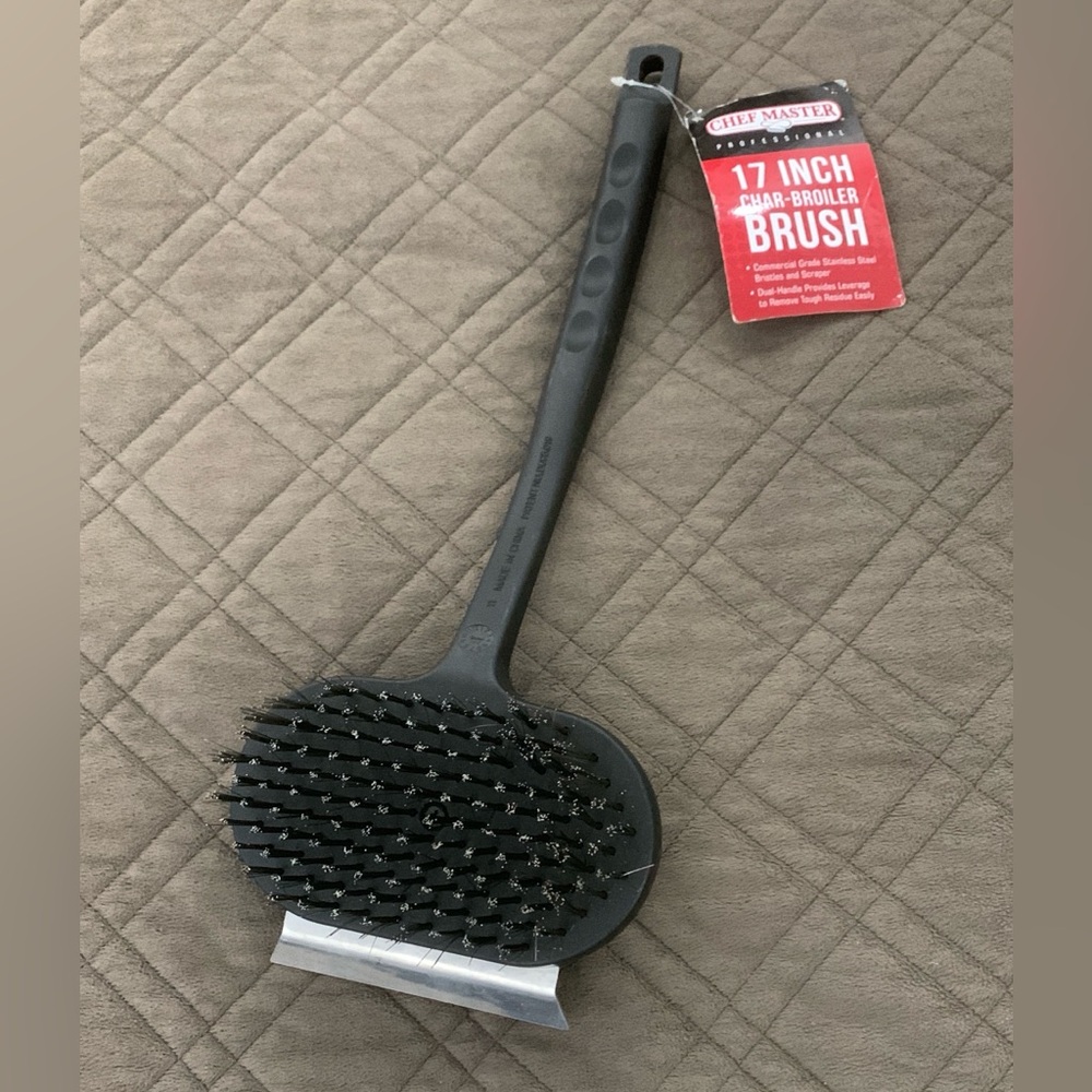 Chef Master 17 Inch Char-Broiler Brush- NWT